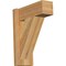 Ekena Millwork Traditional Block Rough Sawn Outlooker, Western Red Cedar, 6"W x 14"D x 18"H OUT06X14X18TRA05RWR - alternate 1